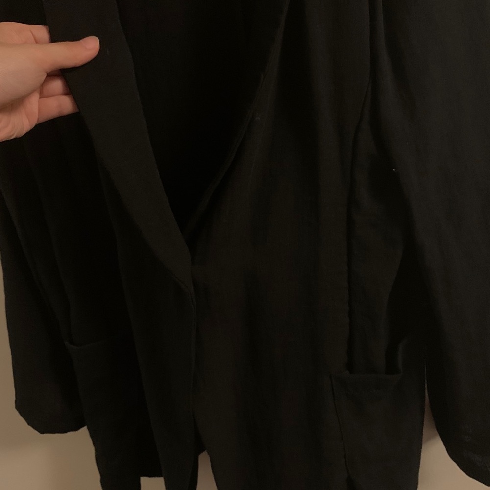 Oversized drape blazer jacket - Picture 2 of 6